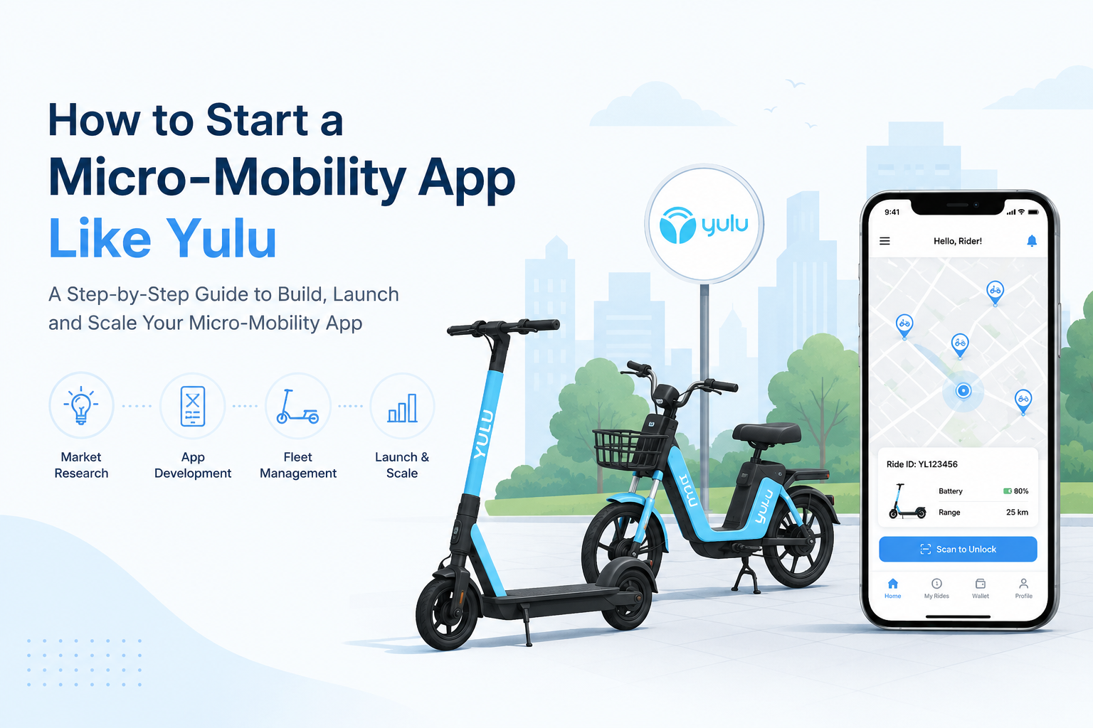 Micro-Mobility App Development
